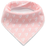 Little Story Bandana Drool Bibs Set Of 4 - Bird