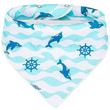 Little Story Bandana Drool Bibs Set Of 4 - Pirates