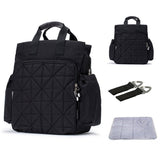 Little Story Styler Diaper Backpack - Black