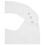 Little Unicorn 3 Pack Cotton Muslin Classic Bib Set - White Set