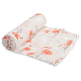 Little Unicorn Deluxe Muslin Single Swaddle - Pink Ladies