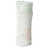 Little Unicorn Deluxe Muslin Single Swaddle - Pink Peony