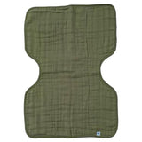 Little Unicorn Cotton Muslin Burp Cloth - Fern