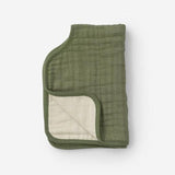 Little Unicorn Cotton Muslin Burp Cloth - Fern