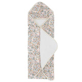 Little Unicorn Cotton Muslin Hooded Infant Towel - Pressed Petals