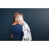 Little Unicorn Cotton Muslin Single Swaddle - Dino Friends