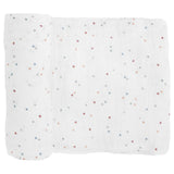 Little Unicorn Cotton Muslin Single Swaddle - Dots