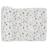 Little Unicorn Cotton Muslin Single Swaddle - Garden Bees