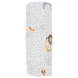 Little Unicorn Cotton Muslin Single Swaddle - Party Animals