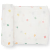 Little Unicorn Cotton Muslin Single Swaddle - Party Dots