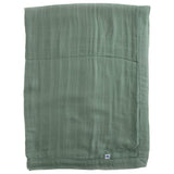 Little Unicorn Deluxe Muslin Baby Blanket - Sage