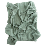 Little Unicorn Deluxe Muslin Baby Blanket - Sage