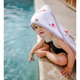 Little Unicorn Cotton Muslin Hooded Infant Towel - Mermaids
