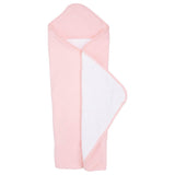 Little Unicorn Cotton Muslin Hooded Infant Towel - Rose Petal