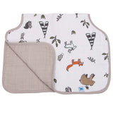 Little Unicorn Cotton Muslin Burp Cloth - Forest Friends