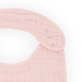 Little Unicorn 3 Pack Cotton Muslin Classic Bib Set - Light Pink