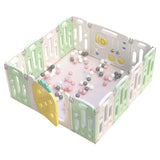 Lovely Baby Kids Fruity Playpen 18pcs - Green