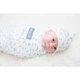 Lulujo Bamboo Hat and Swaddle Blanket - Blueberries