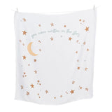 Lulujo Baby's First Year Blanket & Cards Set - Written in the Stars