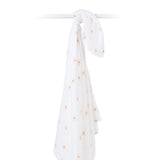 Lulujo Muslin Swaddle L (100cm x 100cm) - Daisies