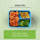 Lunchbots Large Build-A-Bento - Octopus Blue