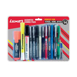 Luxor Assorted Combo Set - Pack of 14