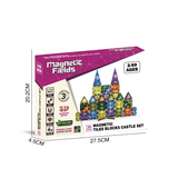 Magnetic Fields 7.5cm Drilling Surface 3D Magnetic Sheet - 35Pcs