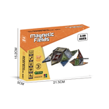 Magnetic Fields Magnetic Tiles Blocks Castle Set - 27 Pcs