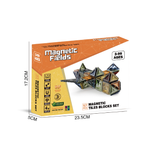 Magnetic Fields Magnetic Tiles Blocks Set - 57 Pcs