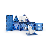 Magnetic Fields Ocean 3D Diamond Magnetic Tiles Set - 18 Pcs