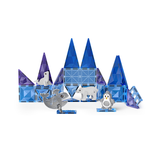 Magnetic Fields Ocean 3D Diamond Magnetic Tiles Set - 30 Pcs