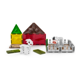 Magnetic Fields Pasture 3D Diamond Magnetic Tiles Set - 18 Pcs