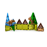 Magnetic Fields Dinosaur 3D Diamond Magnetic Tiles Set - 18 Pcs