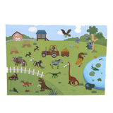 Mideer Animals Reusable Stickers