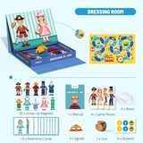 Mideer Boy & Girl Magnetic Dress up Game