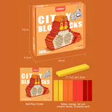 Mideer Wooden City Blocks - Warm