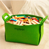 Mideer Toys Fabric Bakset - Green