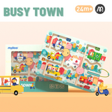 Mideer Magnetic Ball Maze - Busy Town