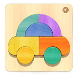 Mideer Mini Wooden Puzzle - Car
