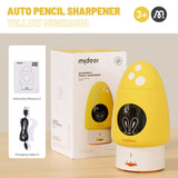 Mideer Automatic Pencil Sharpner - Yellow Mushroom
