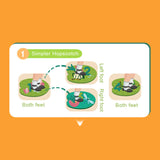 Mideer Hopscotch Sticker Set - Dinosaurs