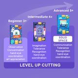 Mideer Let's Cut Paper Kit - Level 3