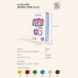 Mideer Borax Free Modelling Clay - Pack of 24