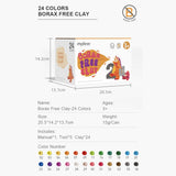 Mideer Borax Free Modelling Clay - Pack of 24