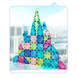 Mideer Colorful Magnetic Tiles Animal Kingdom - 40pcs