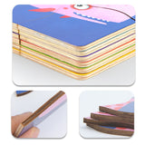 Mideer 6 Happy Animal Wooden Puzzles - 4PCS