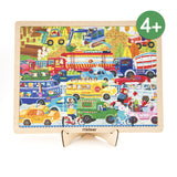Mideer Wooden Puzzle - Traffic - 100Pcs