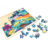 Mideer Wooden Puzzle - Dinosaurs - 100Pcs
