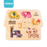 Mideer Wooden Sound Puzzle - Farm Animals