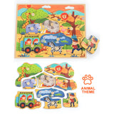 Mideer Wild Animal Discovery Puzzle